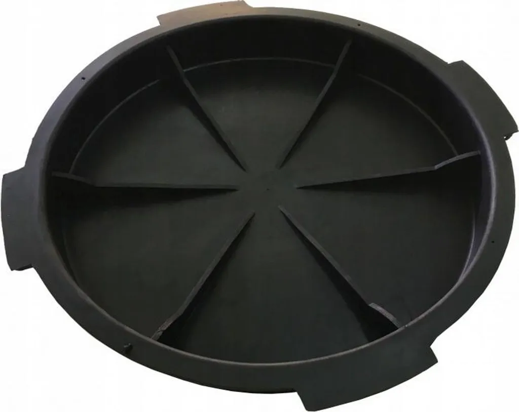 Couvercle caoutchouc 400 mm anti-corrosion pour cuve de traitement