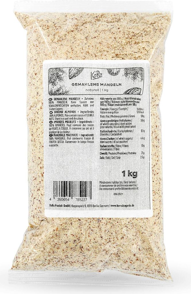 KoRo I Gemahlene Mandeln 1 kg