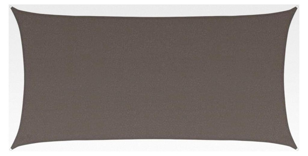 Sonnensegel UV-Schutz Windschutz Schattenspender Garten Terrasse Balkon 160g/m² Anthrazit 2,5x4,5m