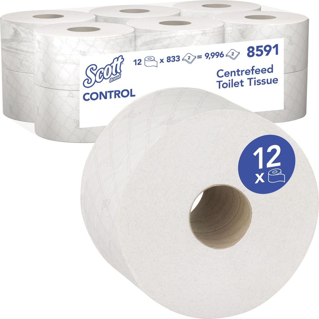 Scott carta igienica Control 8591 ws 12 pezzi/confezione. Immagine del prodotto 