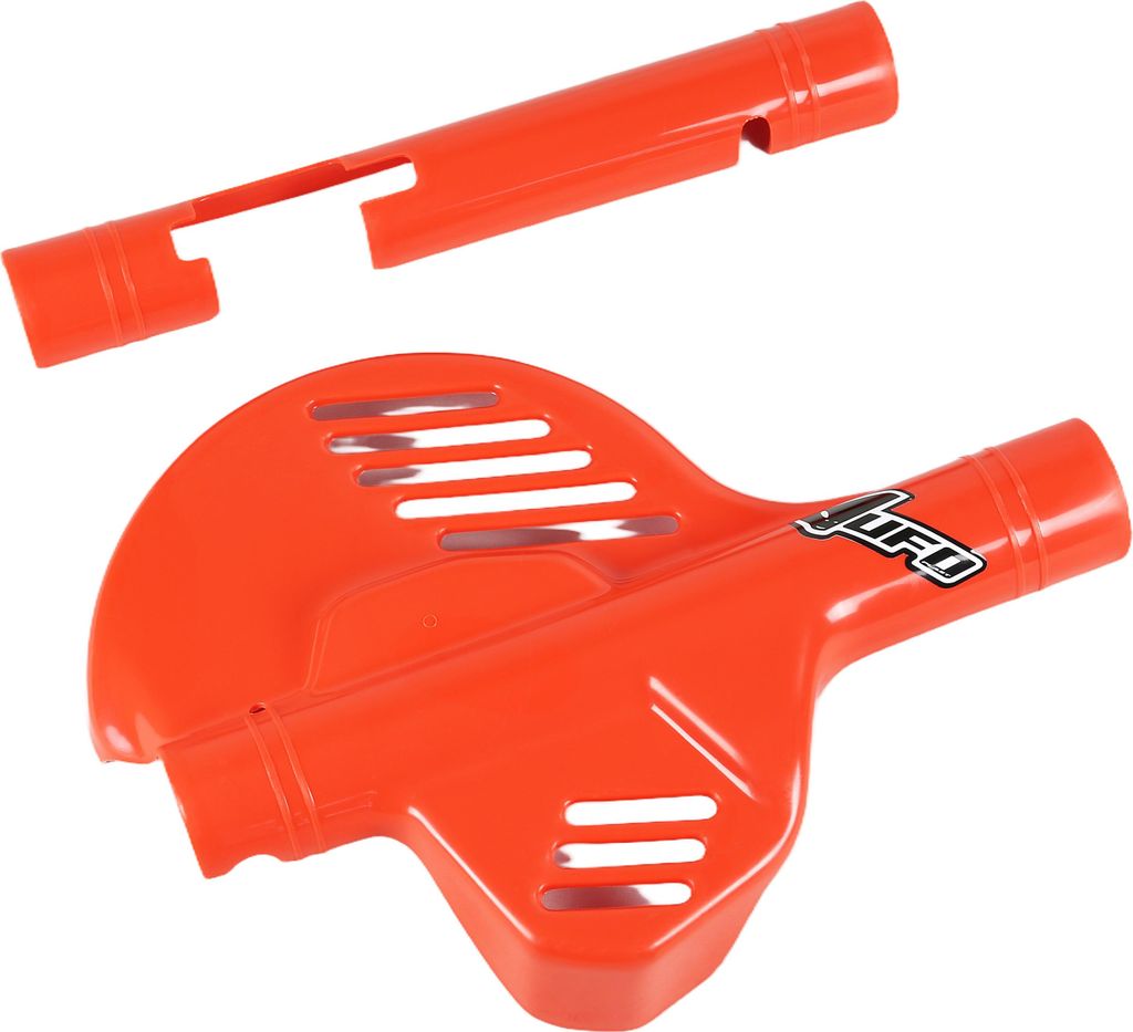Bremsscheibenverkleidung UFO PLAST Abdeckung Bremsscheibe für Honda CR R XR 125 - 600 ccm Bj. 1985 - 1989, Farbe:orange OEM