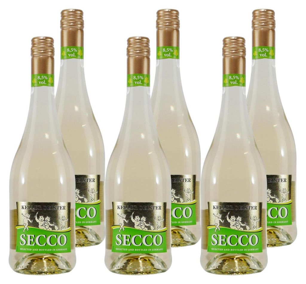 Kellergeister Secco (6 x 0,75L) Produktbild 