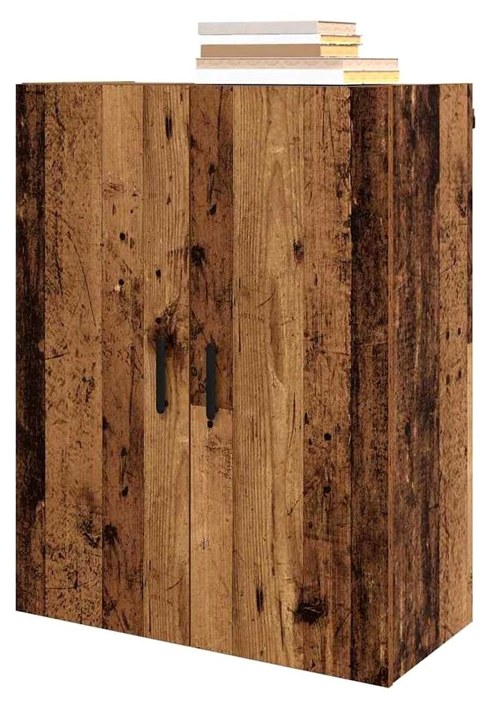 Hängeschrank für Badezimmer, Hängeschrank aus Holz, 69,5 x 34 x 90 cm, Holz