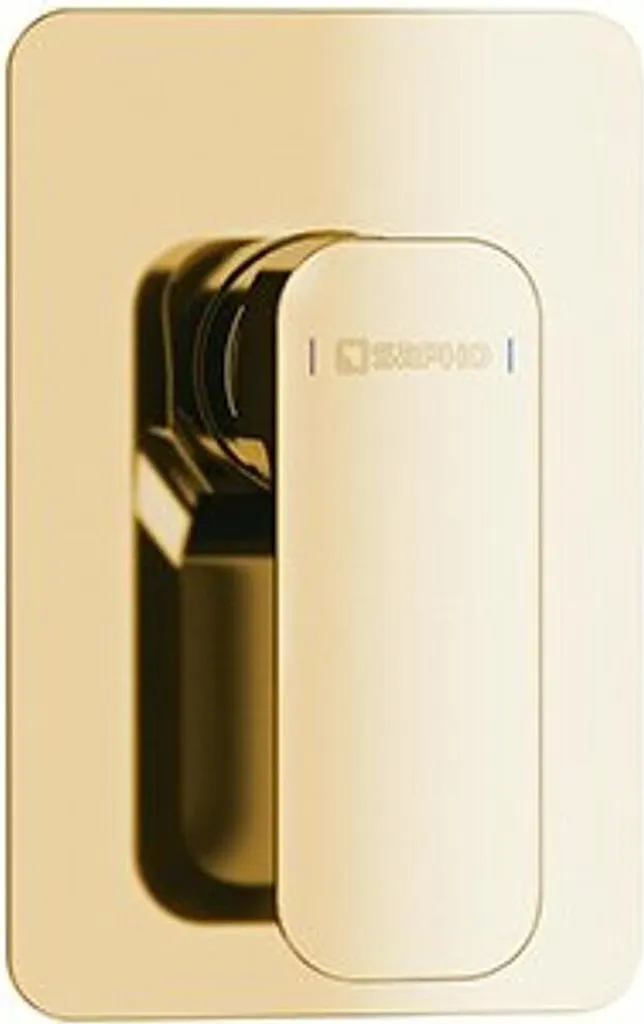 Miscelatore Doccia Oro Sapho Spy PY41/17 Incasso - Eleganza 2 Uscite