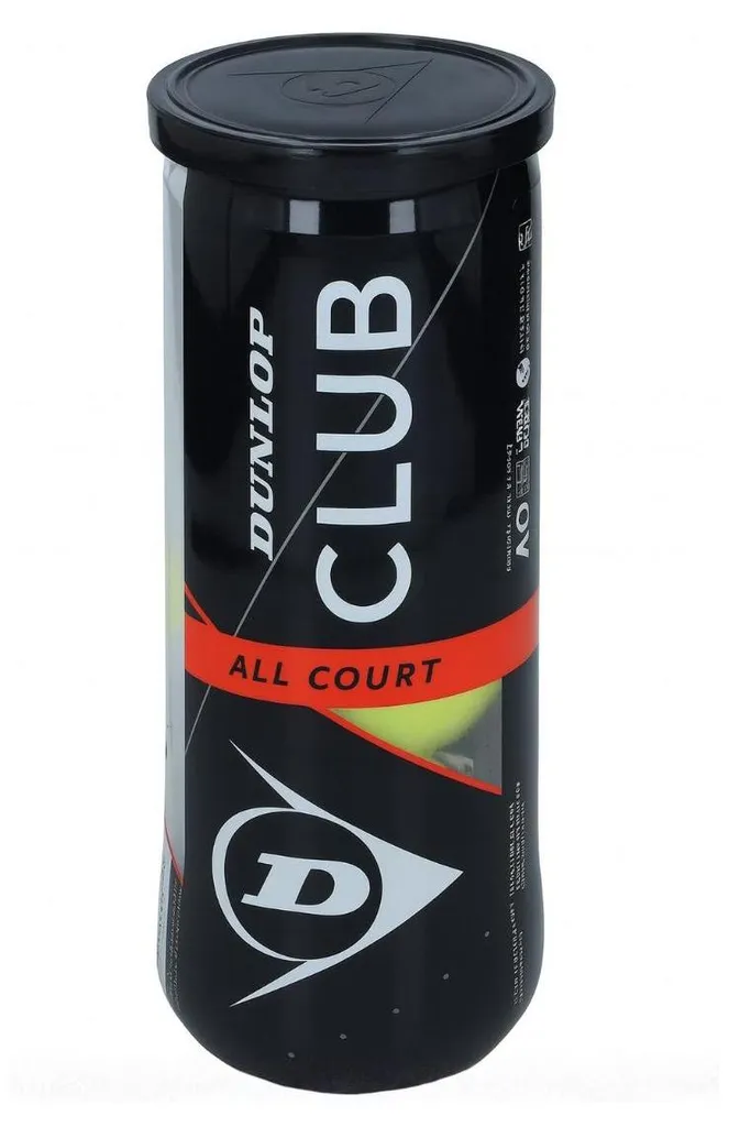 Carton de balles de tennis Dunlop TB Club AC pour entraînement intensif