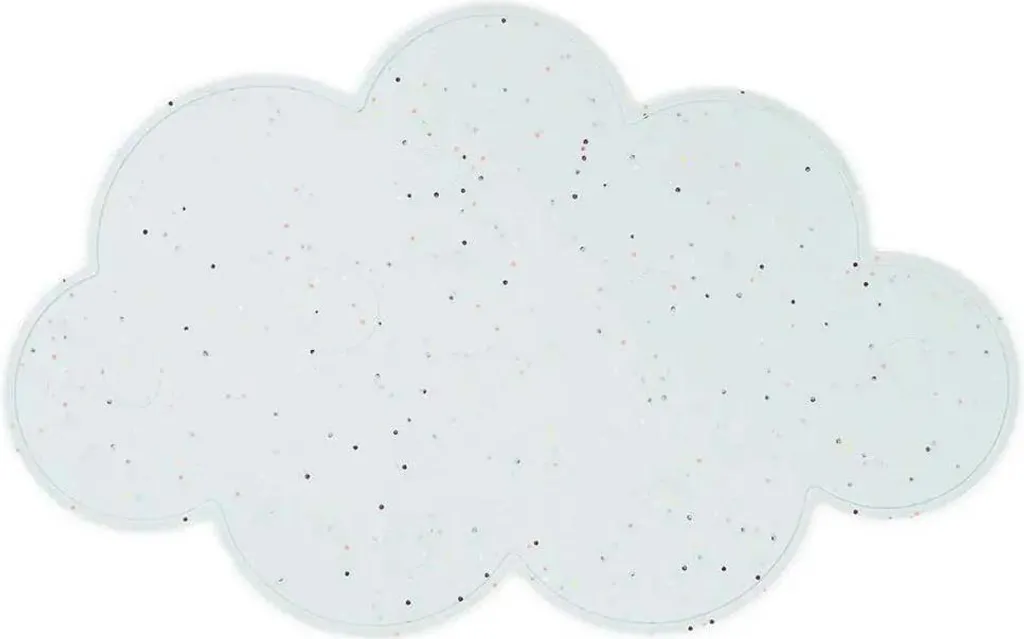 Sottobicchiere Bianco Done By Deer Coriandoli | Accessorio Pappa Chic