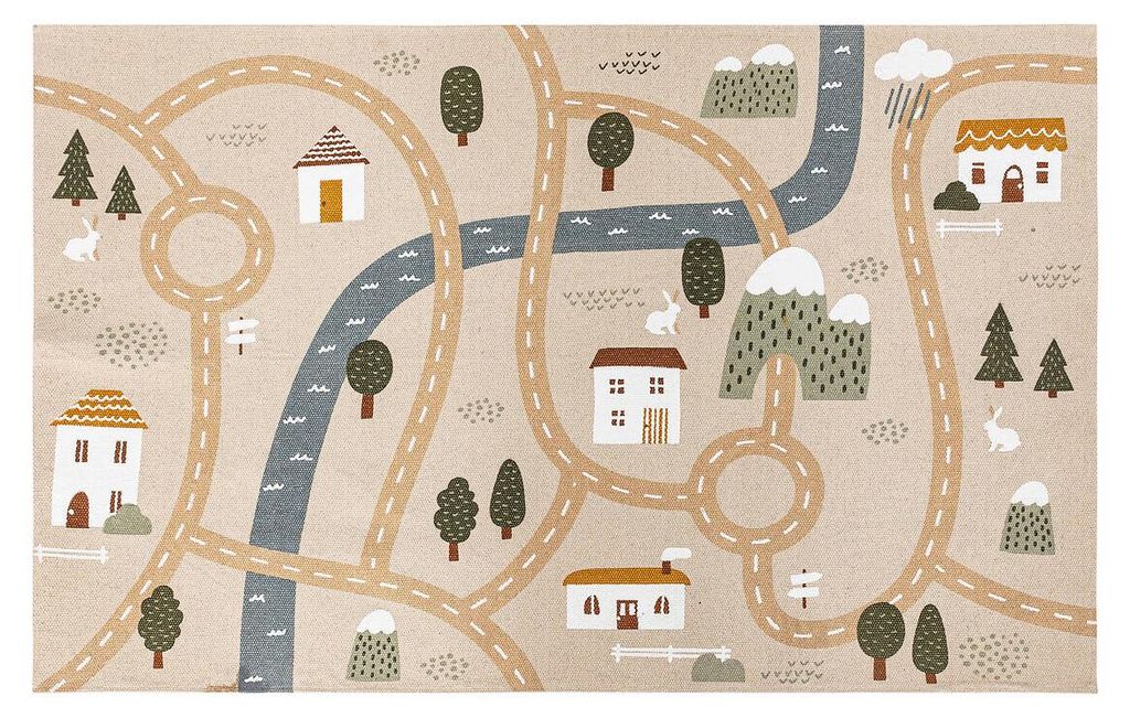 Dywan ulica ROADMAP, 100 x 150 cm Zdjęcie produktu 