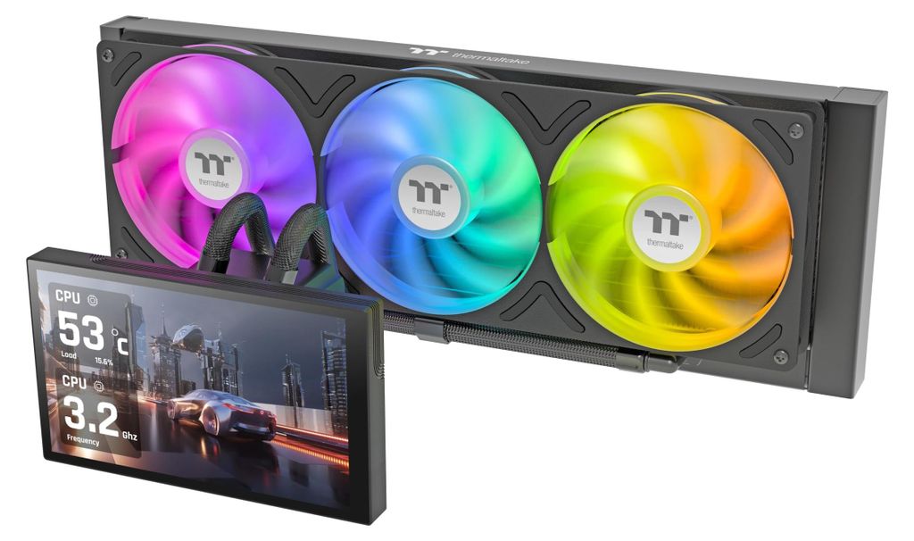 Thermaltake CL-W493-PL12SW-A, Vodné chladenie typu všetko v Obrázok produktu 