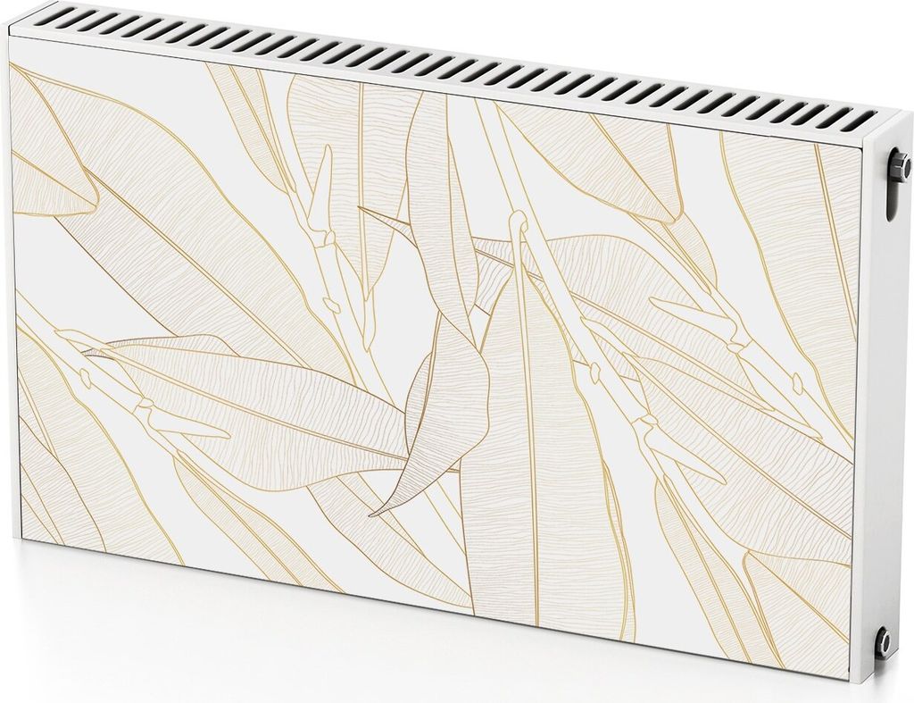 s Blatt – Magnetische Heizkörperabdeckung – 100x60 cm – Magnet Heizkörperabdeckung – 3D Würfel – Heizkörperverkleidung – Magnetisch...