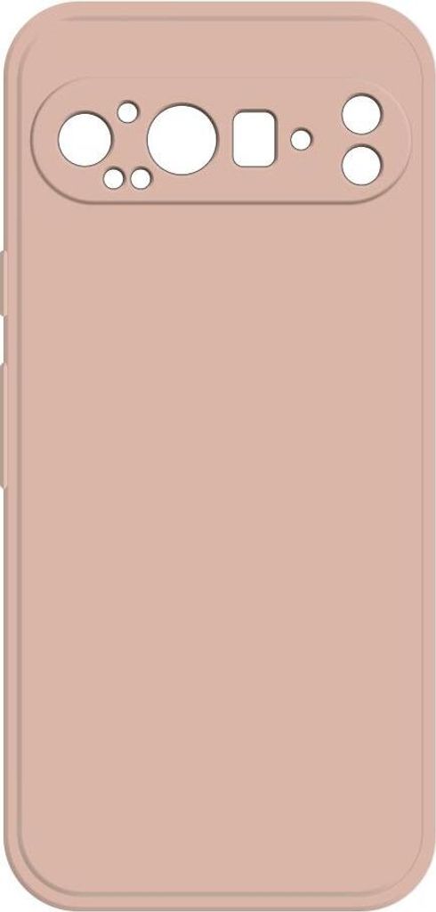 Hülle für Google Pixel 9 Pro XL - Phonesta Color Silikon Back Cover - Sandsteinrosa