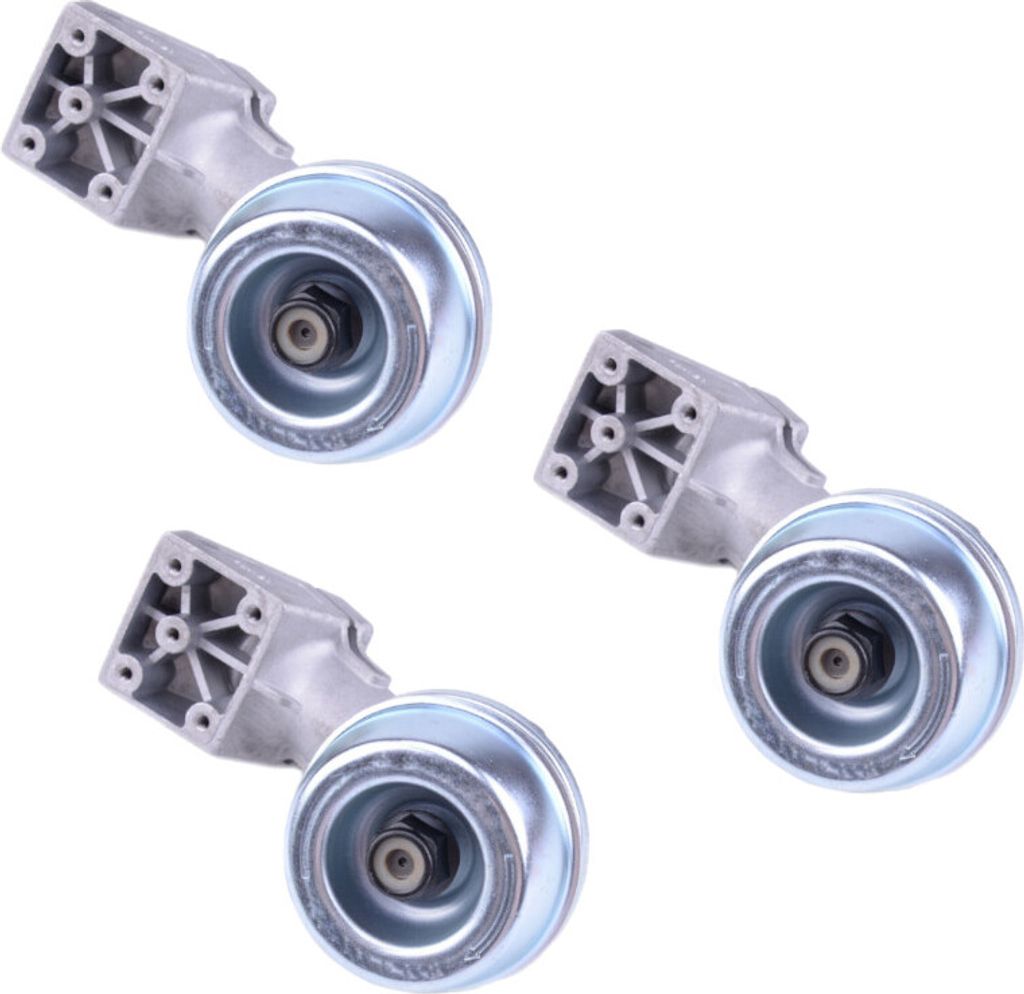 3x Trade-Shop Getriebekopf / Winkelgetriebe / Trimmerkopf kompatibel mit Stihl FS200 FS250 FS460 FS80R FS83T FS85R FS110 FS-KM FS85T FS85RX FR85T FR85