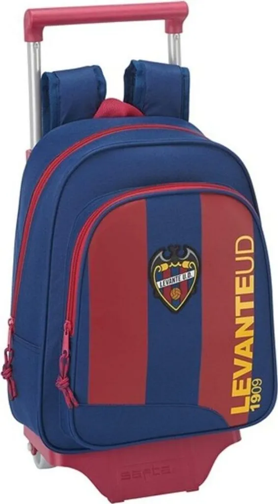 Sac à dos à roulettes Levante UD 8,9 L ultra résistant Rouge et Bleu