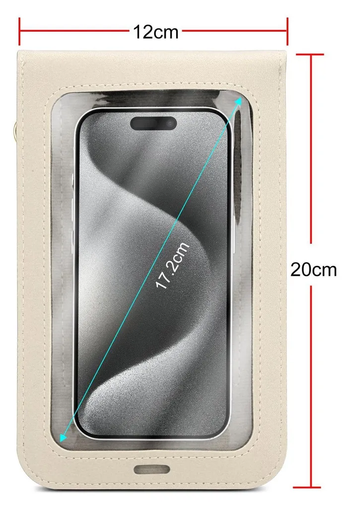 Custodia a Tracolla OnePlus Nord 4 5G Cadorabo - Porta Cellulare Bianco - 7
