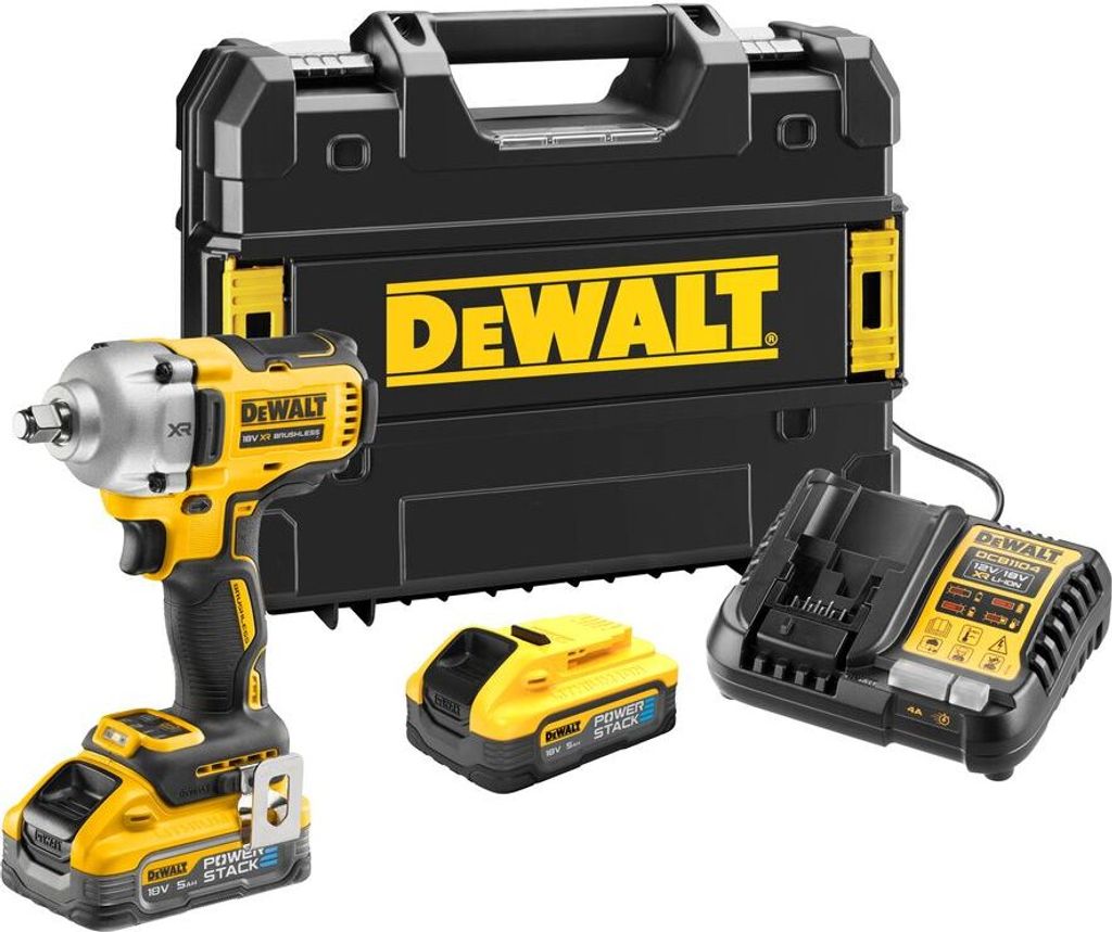 Dewalt 1/2" 18V Schlagschrauber Dcf891H2T 812Nm 2X5.0Ah Produktbild 
