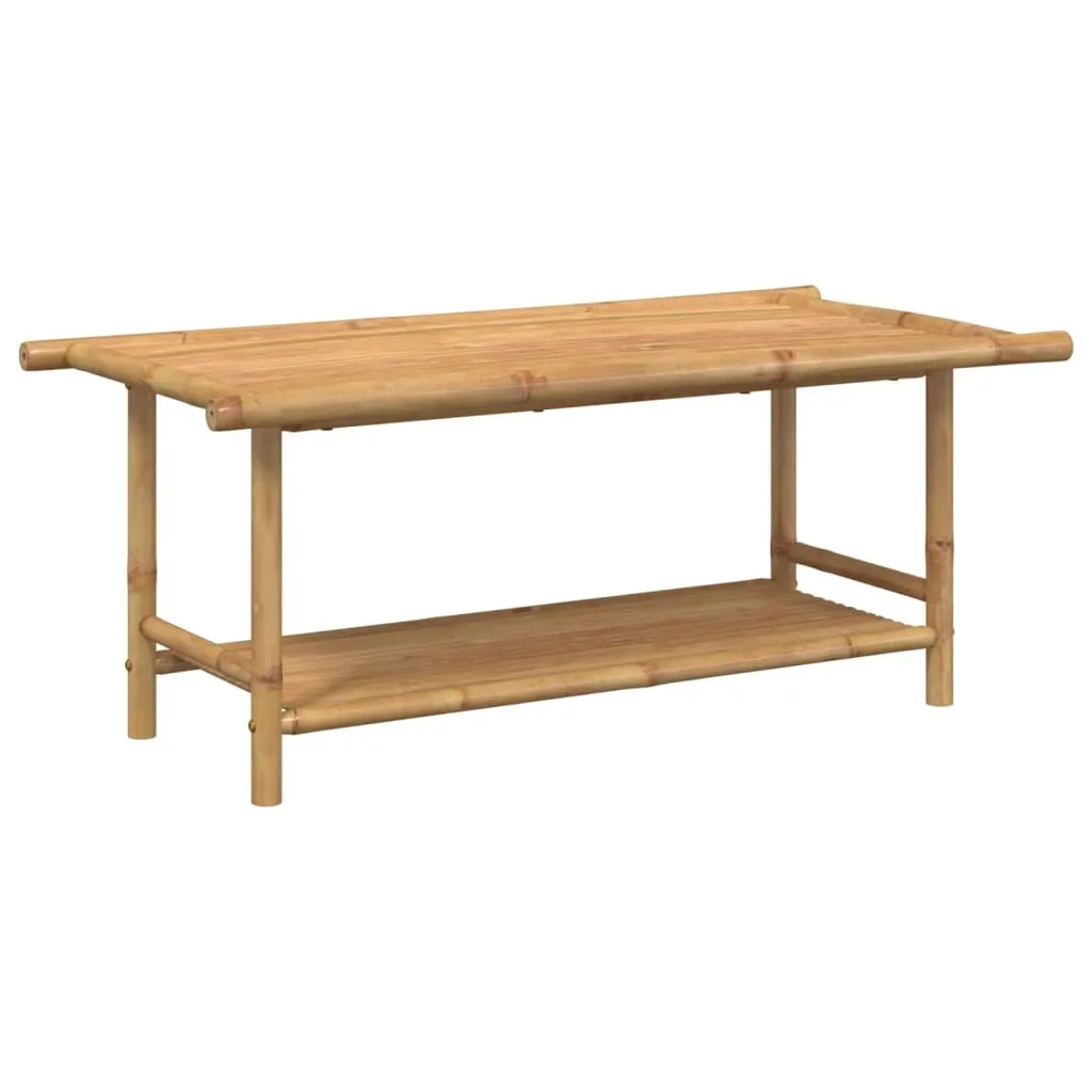vidaXL Tavolino Salotto Bambù 110x55x45 cm - Qualità al Giusto Prezzo