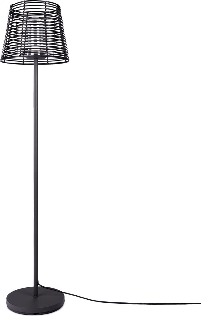 Stehlampe In- und Outdoor Tischlampe Akku Garten Terasse Aufladbar RGB