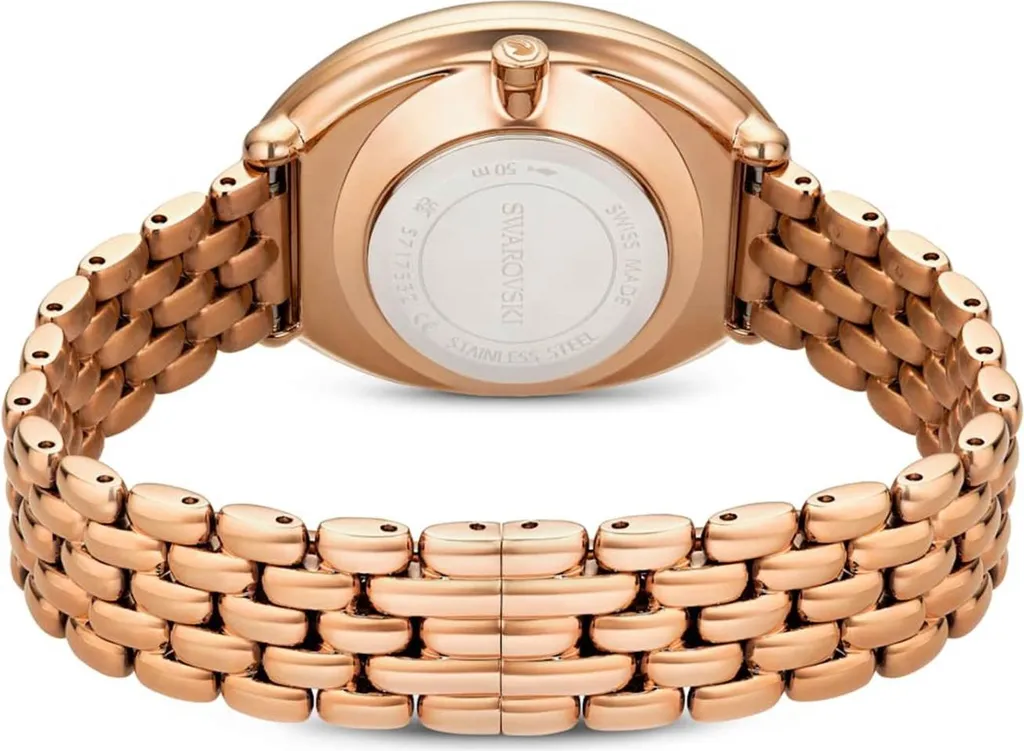 Swarovski Imber Oval Bracelet 5717532 Métal Argenté et Cristaux Brillants