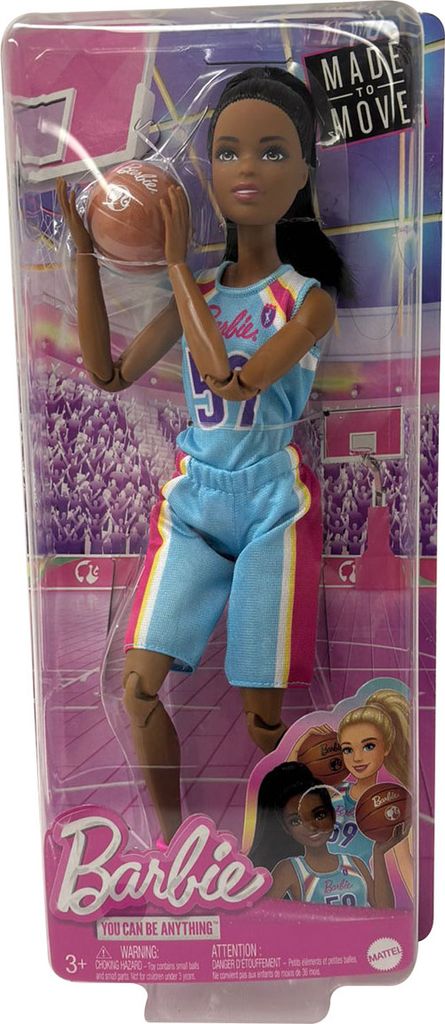 Barbie Made to Move HKT74, Modelka, Žena, 3 rok / roky, Obrázok produktu 