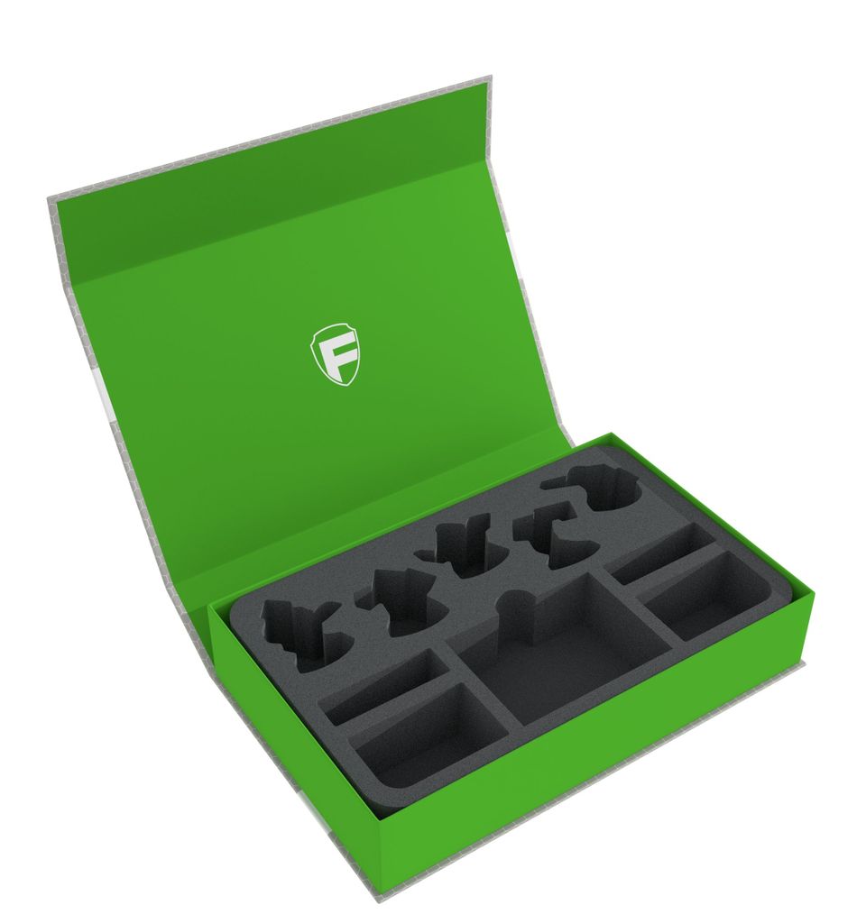 Feldherr Magnetbox grün für Warhammer Underworlds: Shadespire - Khorne Bloodbound