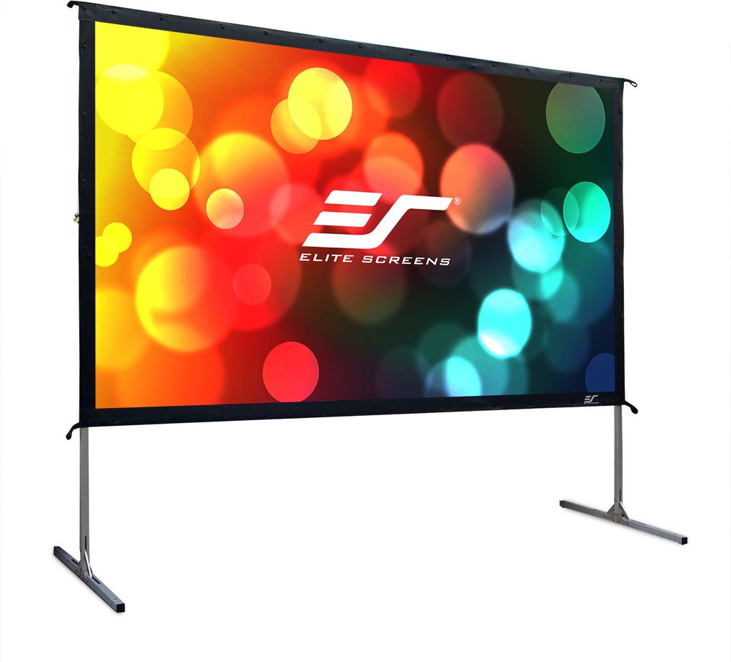ELITE SCREENS Yard Master 2 16:9, Rahmen Leinwand Mobil, 222 x 125