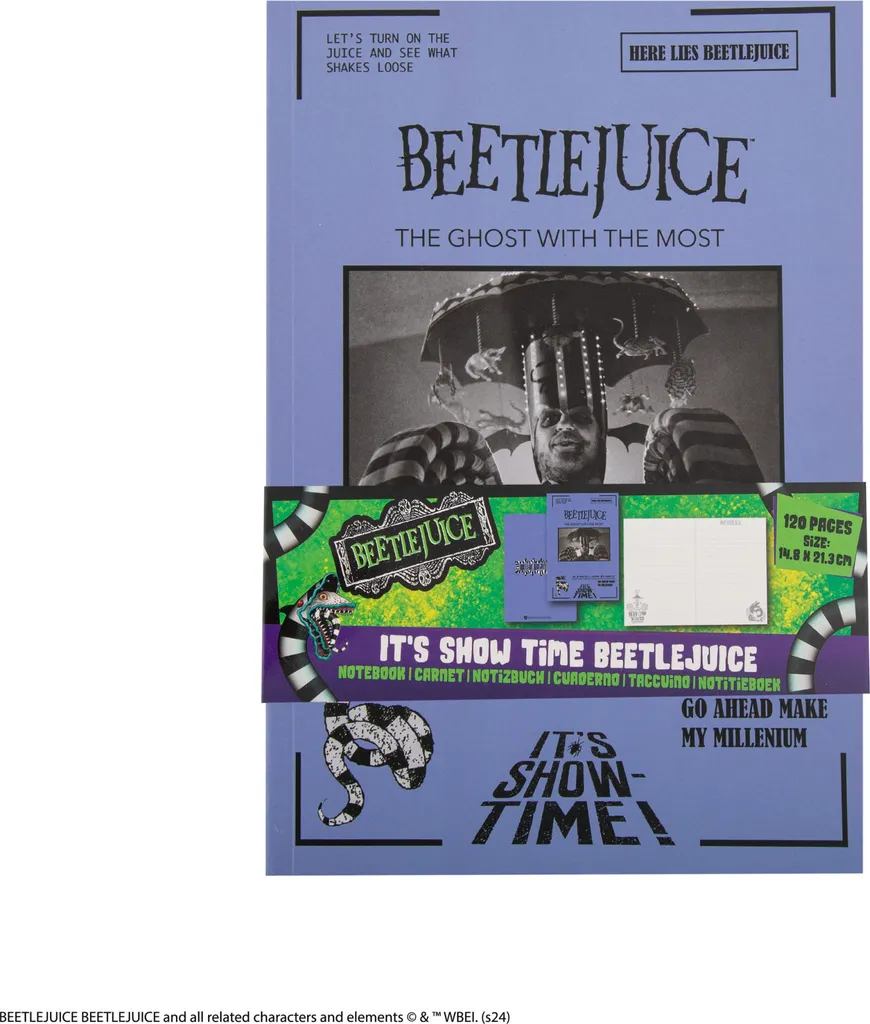 Carnet de Notes Beetlejuice A5 160p : Ne Perdez Plus Vos Idées Créatives - 3