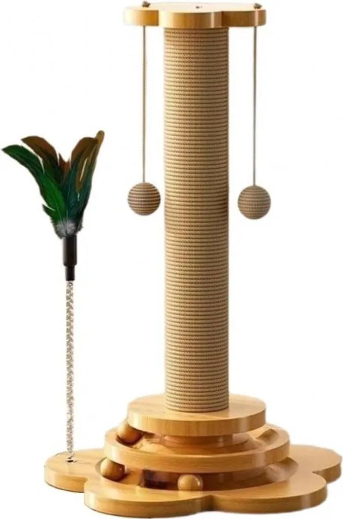 Tiragraffi Interattivo KOT22 Flamenco Mystique | Benessere Gatto 4in1