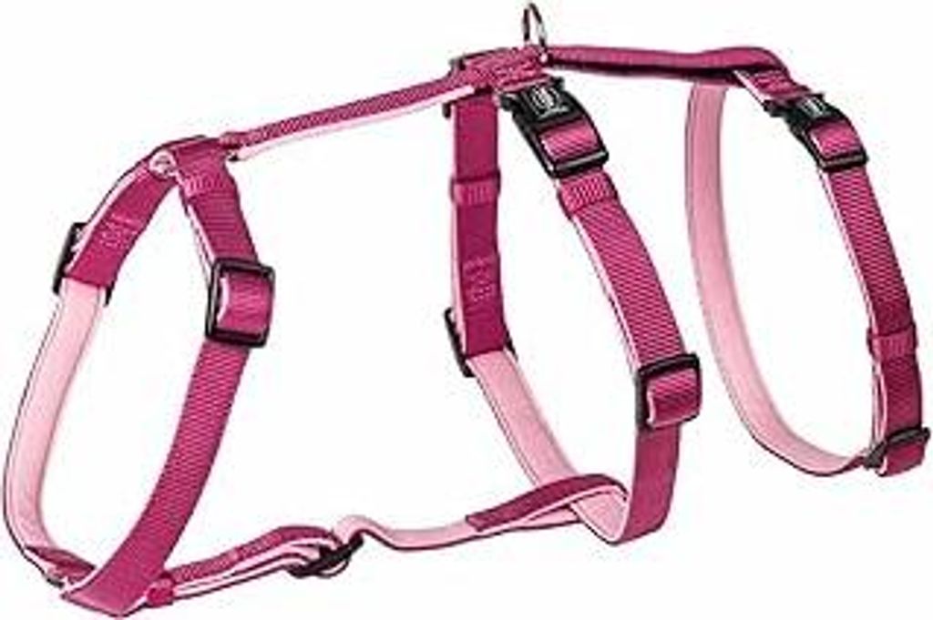 Nobby Sicherheitsgeschirr Turva Himbeere Hals: 24-34 cm, Brust: 30-40 cm, 10 mm