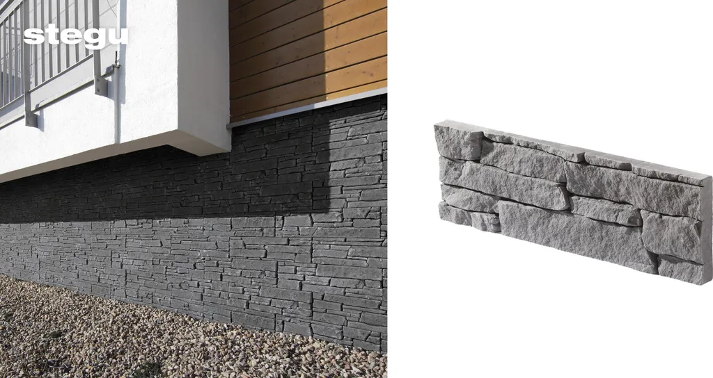 Rénover un mur intérieur avec Mexicana Graphite STEGU - Pose facile