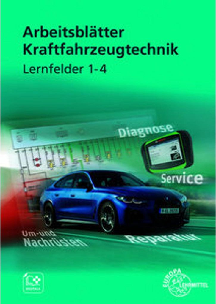 Arbeitsblätter Kraftfahrzeugtechnik Lernfelder 1-4 Immagine del prodotto 