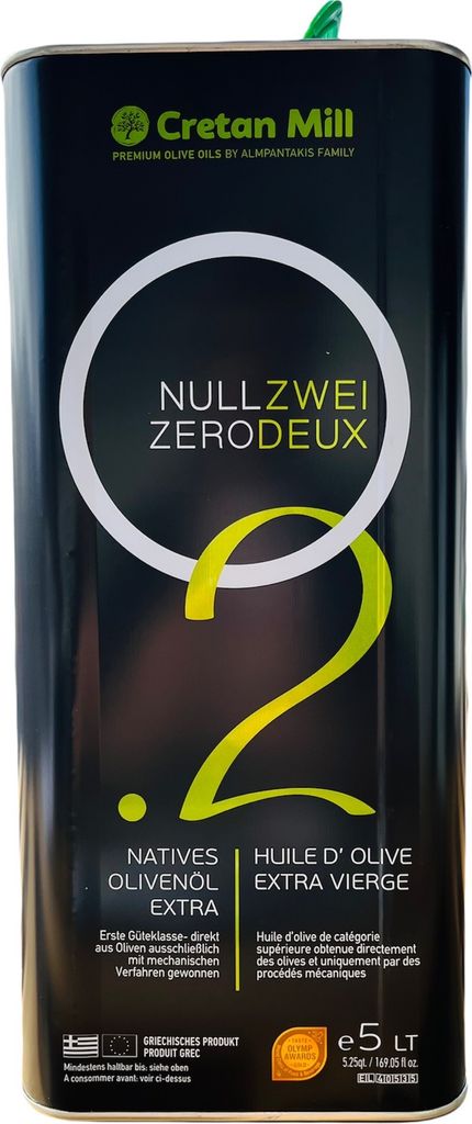 Olivenöl 0,2% extra nativ 5 L Cretan Olive Mill Produktbild 