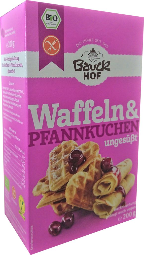 Bauckhof Waffeln & Pfannkuchen glutenfrei(200g)