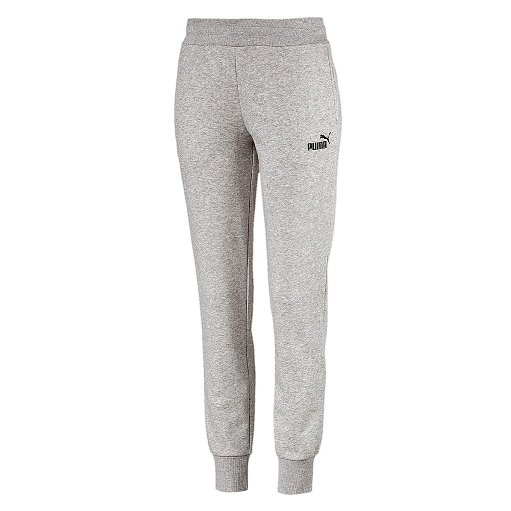 PUMA ESS Jogginghose TR CL Damen light gray heather XXL