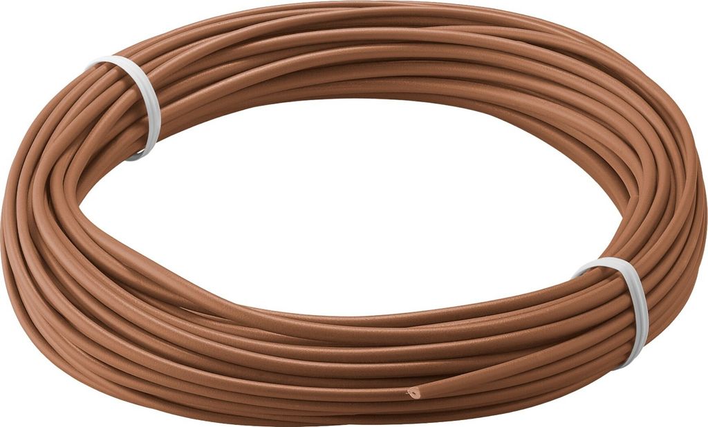 Goobay 55040, 0,14 mm², Braun, 10 m, 1,1 mm Produktbild 
