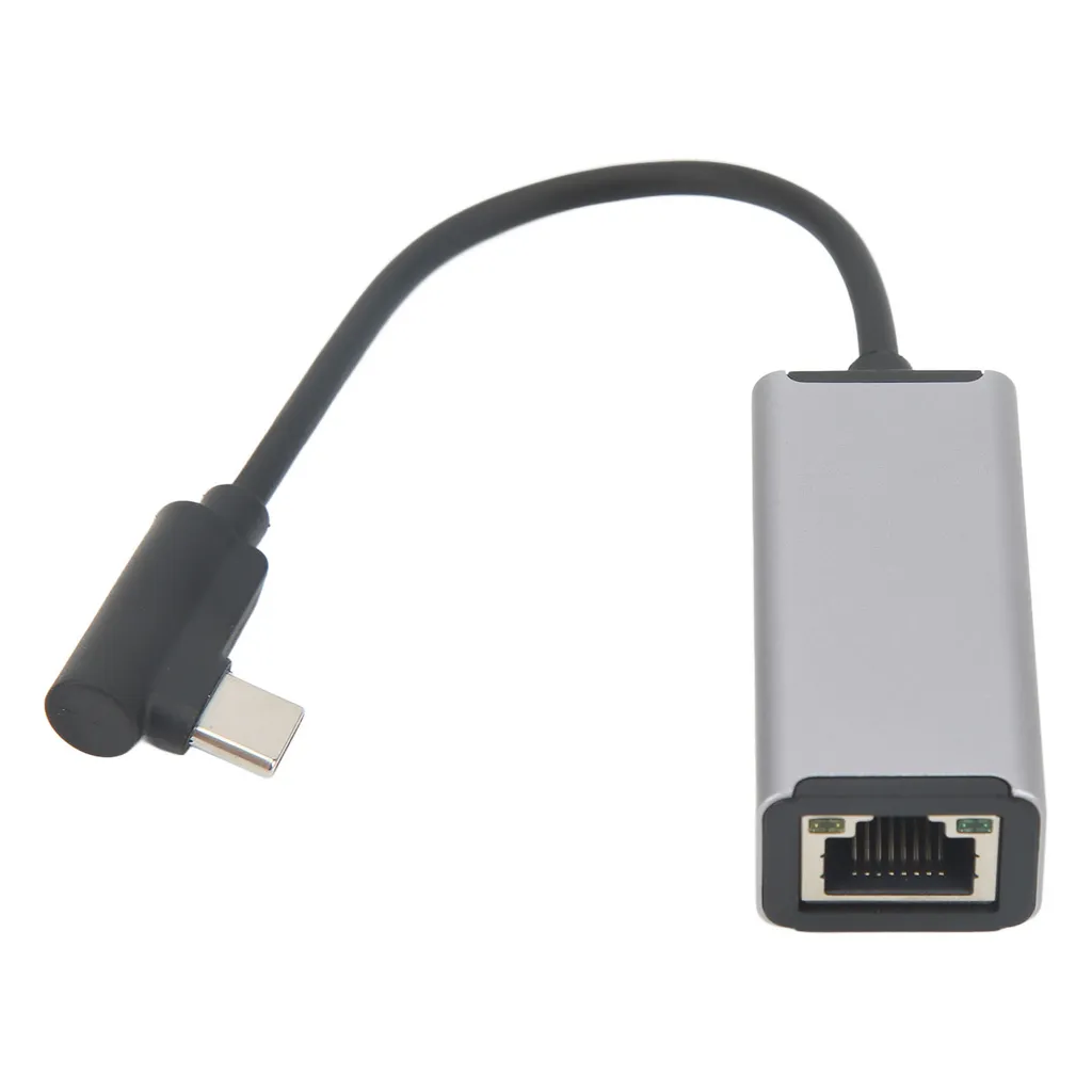 Adattatore Ethernet USB C, adattatore Ethernet TIPO C, adattatore USB C a RJ45, convertitore tipo C a RJ45, adattatore di rete Ethernet, adattatore USB a Ethernet