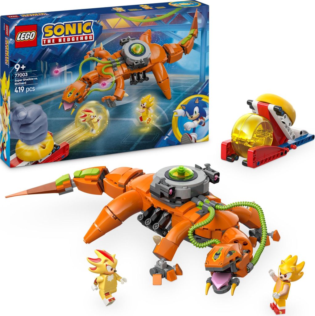 77003 Ježko Sonic Super Shadow vs. Biolizard Obrázok produktu 