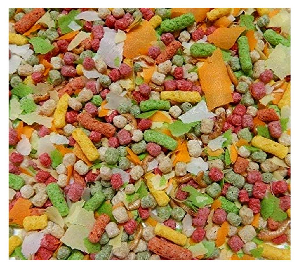 Teichsticks Vital Teich Mix für Gartenteichfische mit Bachflohkrebsen, Goldfischen, Kois, Teichfutter (15 Liter)