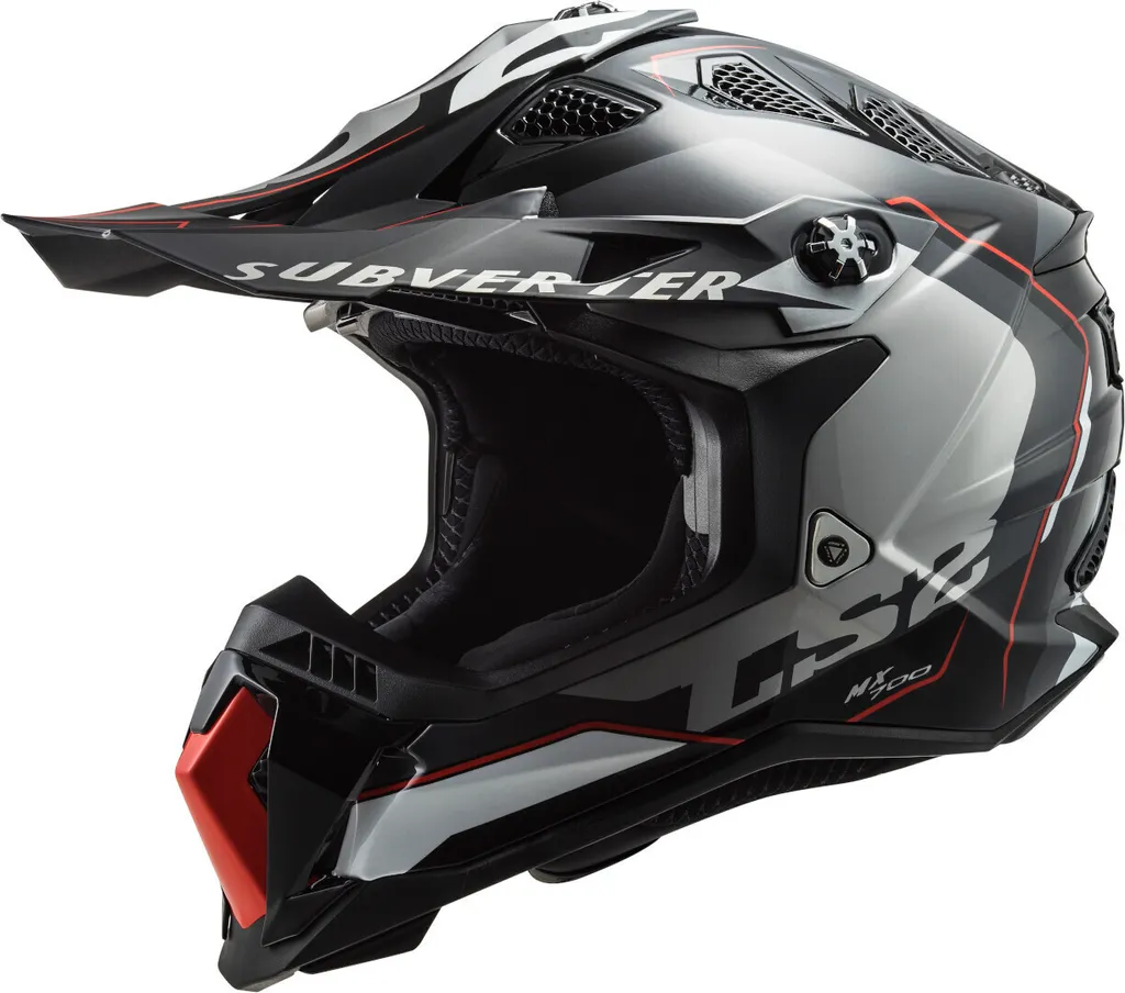 Casque Cross LS2 MX700 Subverter Evo II : Confort et Sécurité Anti-Choc