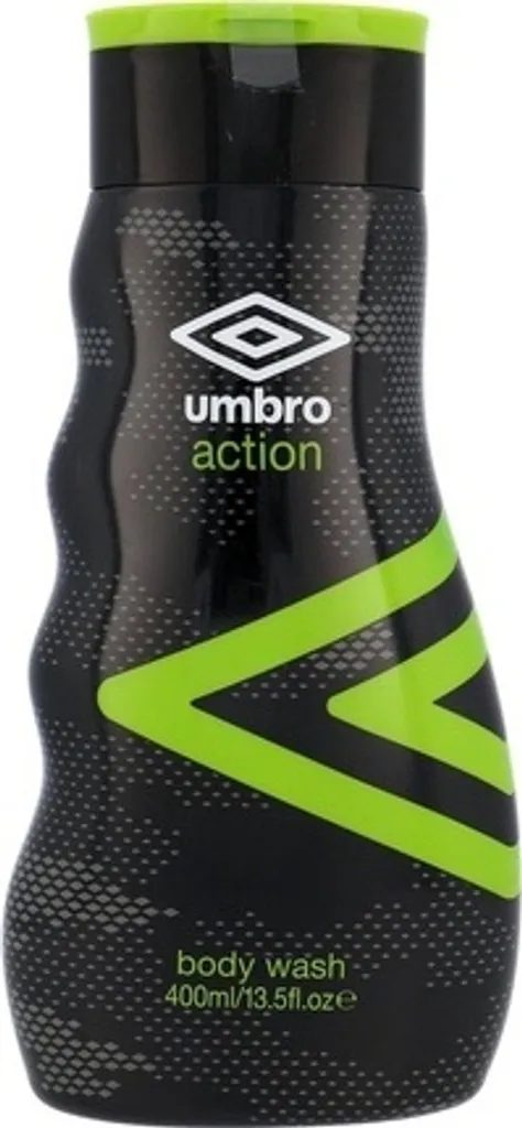 Gel Douche UMBRO Action 400 ml - Anti-Odeur et Vitalité pour Homme Actif