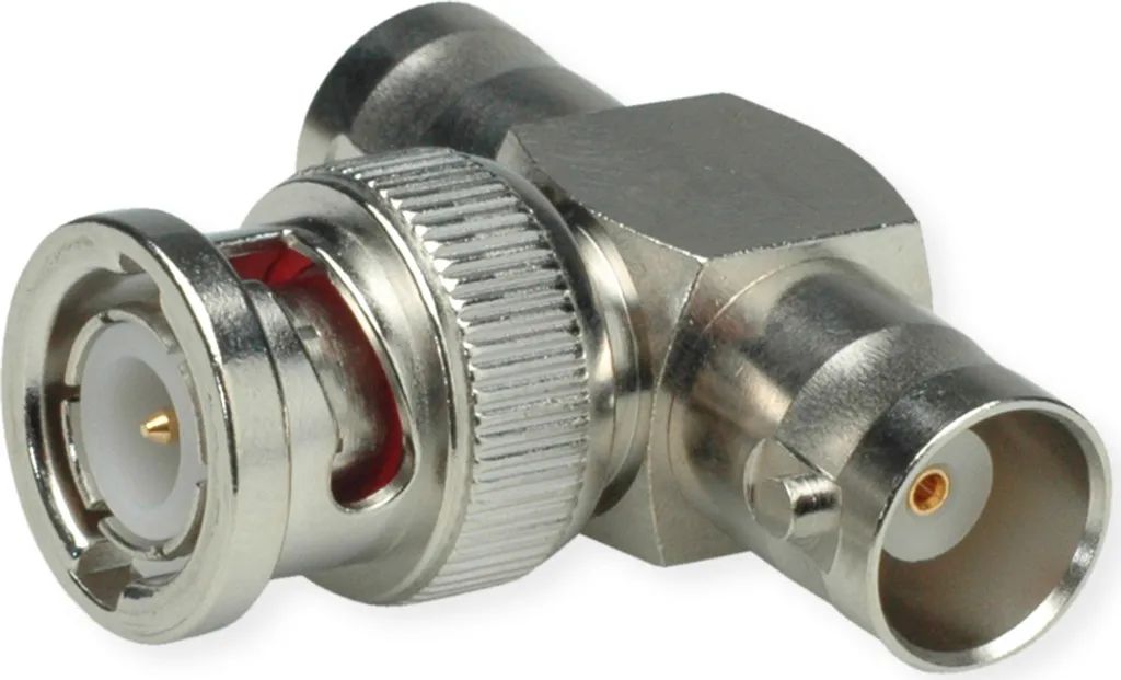 Adaptateur BNC en Té 50 Ohms Connecteur Triple pour Câble Coaxial Radio
