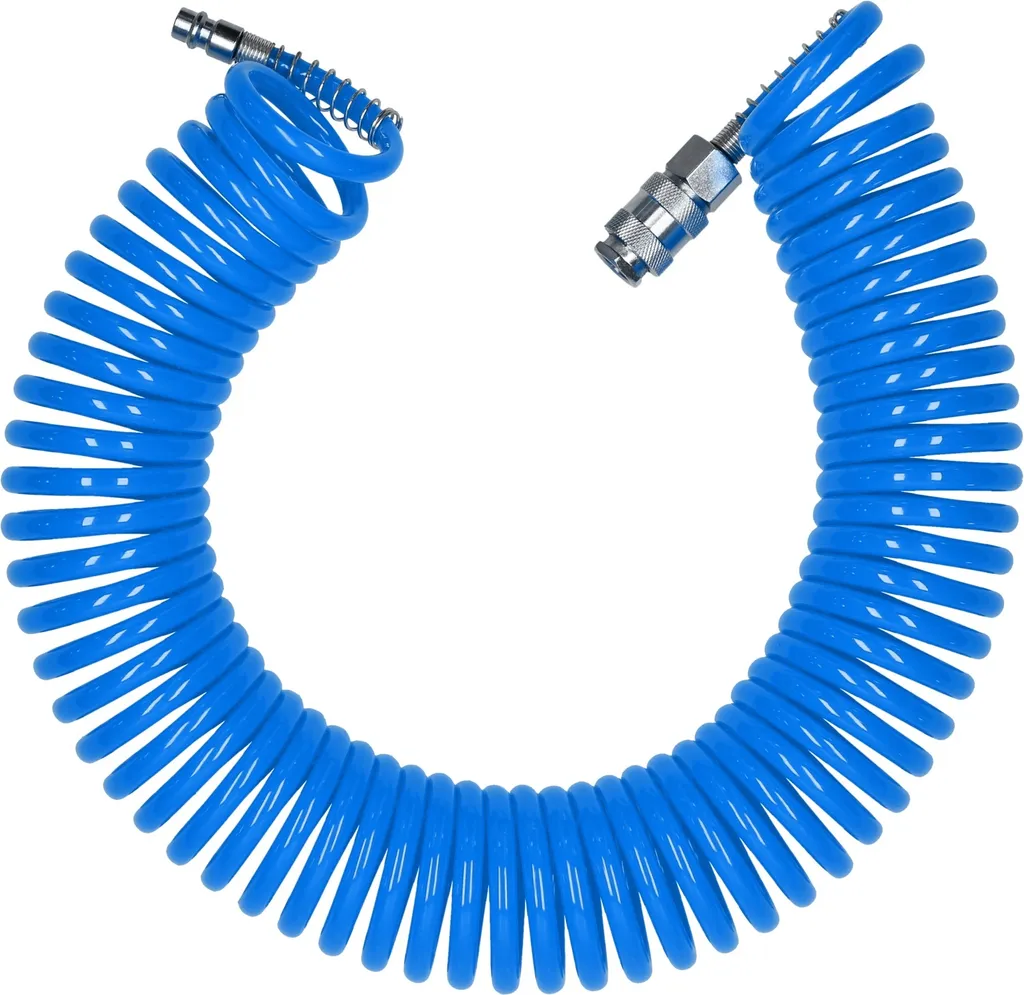 BRILLIANT TOOLS Tubo spiralato per aria compressa Ø 6 mm 10 m - BT160030