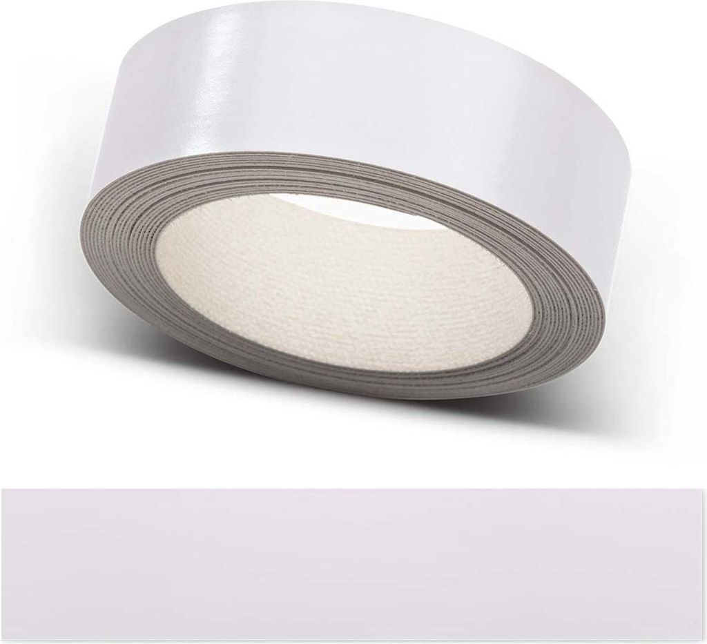 ben+camilla.com Kantenumleimer | Weiß glänzend 30 mm x 10 m | Sicherer, bequem, Profi Material