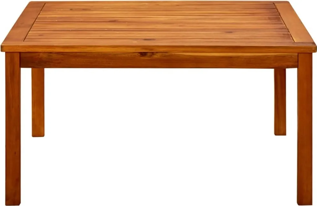 Tavolino Basso Esterno vidaXL 85x85 in Acacia Massiccia - Qualità Vera