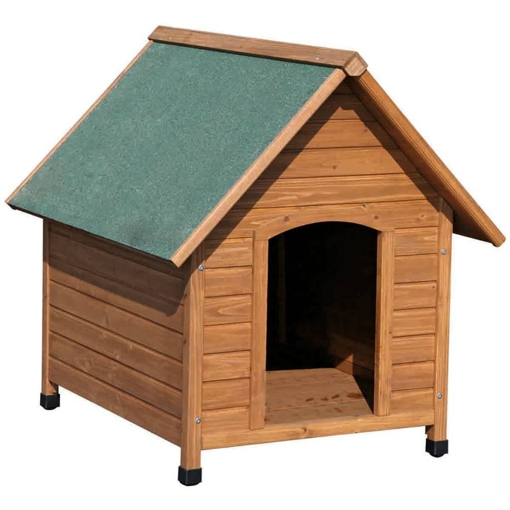Kerbl Hundehütte 100 x 88 x 99 cm Braun und Grün 82395