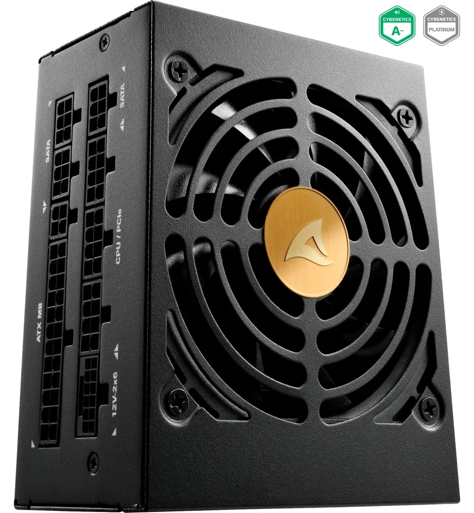 Sharkoon Rebel P20 750W - Alimentation SFX pour PC Gaming Mini-ITX Noire
