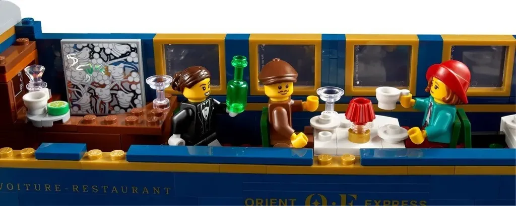 Train de collection LEGO 21344 Orient-Express, Grand Modèle d'Exposition - 11