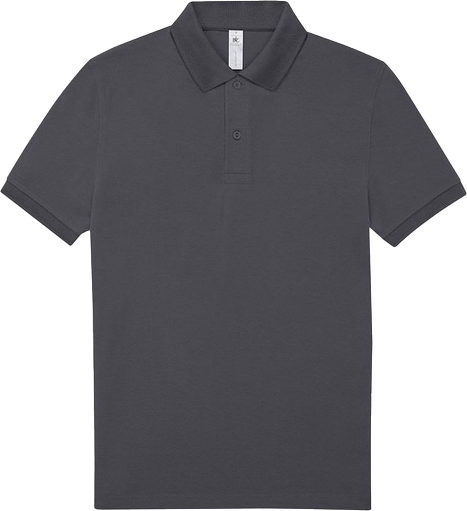 B&C - Poloshirt für Herren RW8912 (L) (Dunkelgrau)