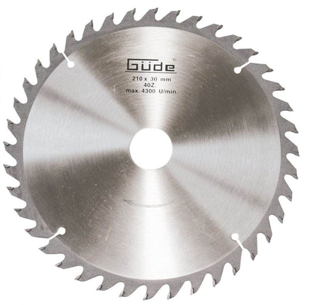 Güde 55076 HM Sägeblatt 210x30 mm 60 Zähne Produktbild 