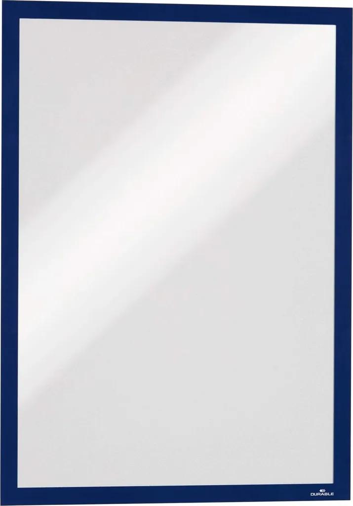 DURABLE DURAFRAME A3 Blu Scuro 487307 | Cornice Adesiva Magnetica 2 pz