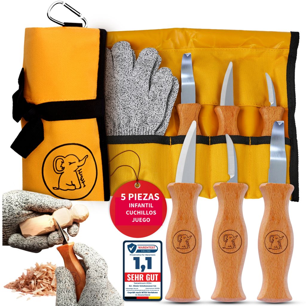 Eli®Set di coltelli da intaglio per bambini a partire da 6 Immagine del prodotto 