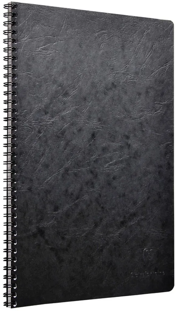 Cahier de Réunion A4 Noir AgeBag - Idéal pour Prise de Notes et Archivage Pro